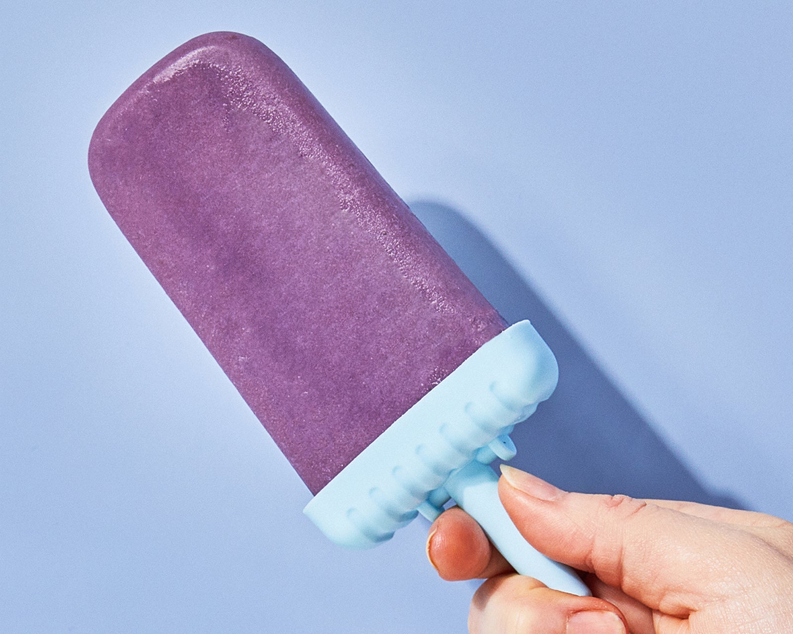 Blackberry Lavender Popsicles